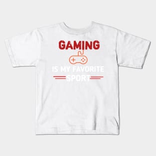 Gaming is My Favorite Sport Kids T-Shirt
